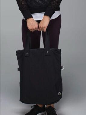 lululemon athletica Black Tote Bag